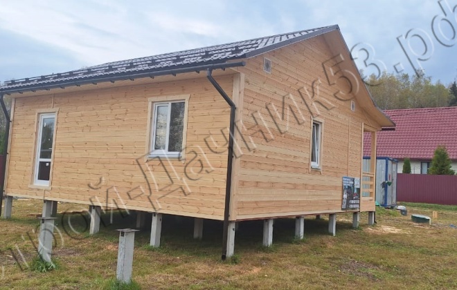 3 Каркасный дом Д-139, 8х7м, 62 М², Московская область, Сергиево  Посадский район, ДНТ Удачное (32)